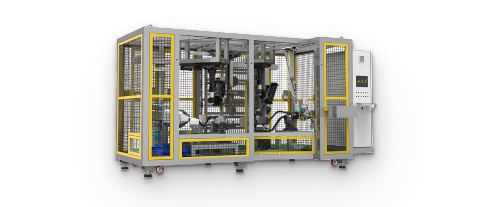 油管打孔焊接专用产线